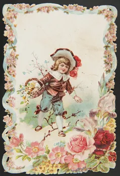 Gombert carte réclame chromo Paris 1890-1914 1995.1.2878.2 Photo
