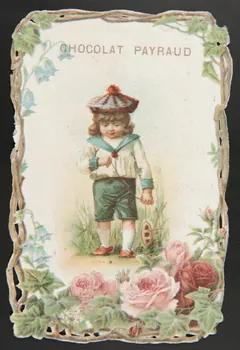 Gombert carte réclame chromo Paris 1890-1914 1995.1.2878.5  Photo