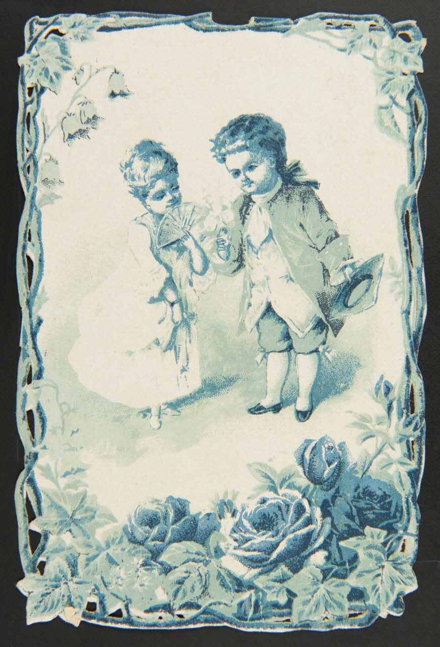 Gombert carte réclame chromo Paris 1890-1914 1995.1.2879.1 Photo