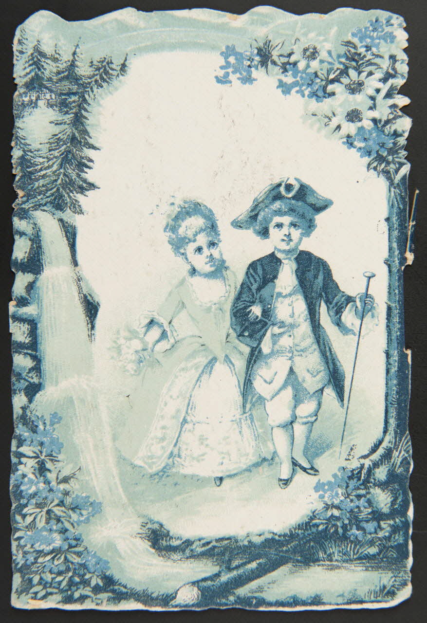 Gombert carte réclame chromo Paris 1890-1914 1995.1.2879.3 Photo