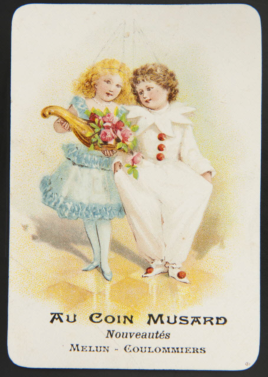 Gombert carte réclame chromo Paris 1890-1914 1995.1.2881.2 Photo