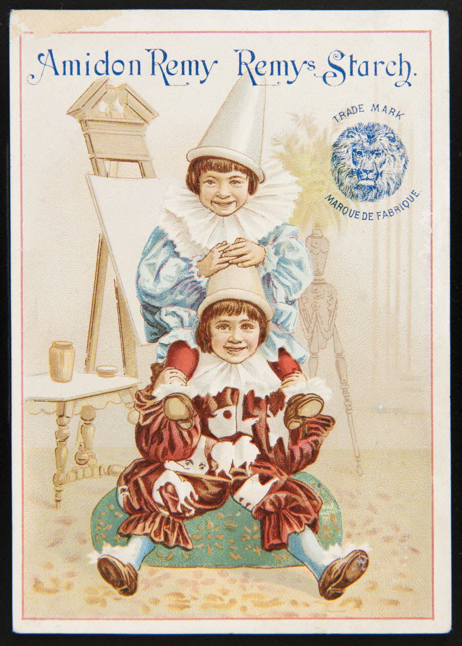 Gombert carte réclame chromo Paris 1890-1914 1995.1.2887.1 Photo