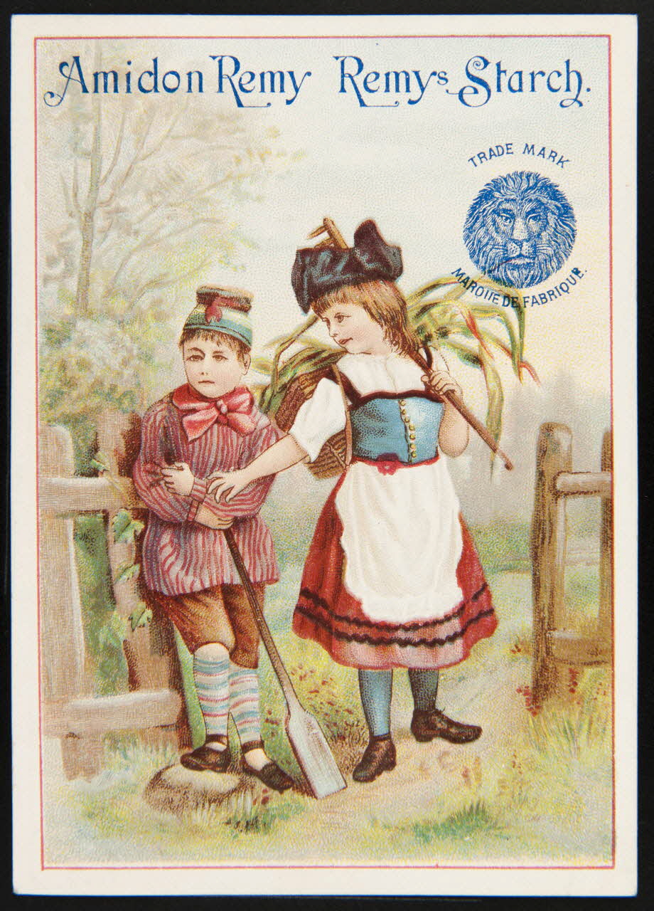 Gombert carte réclame chromo Paris 1890-1914 1995.1.2887.4 Photo