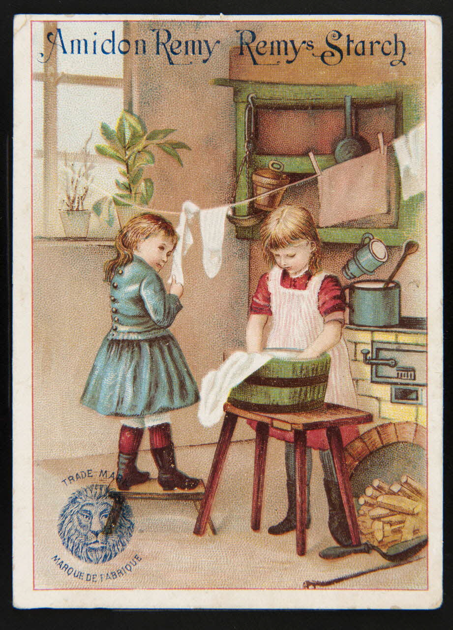 Gombert carte réclame chromo Paris 1890-1914 1995.1.2887.6 Photo