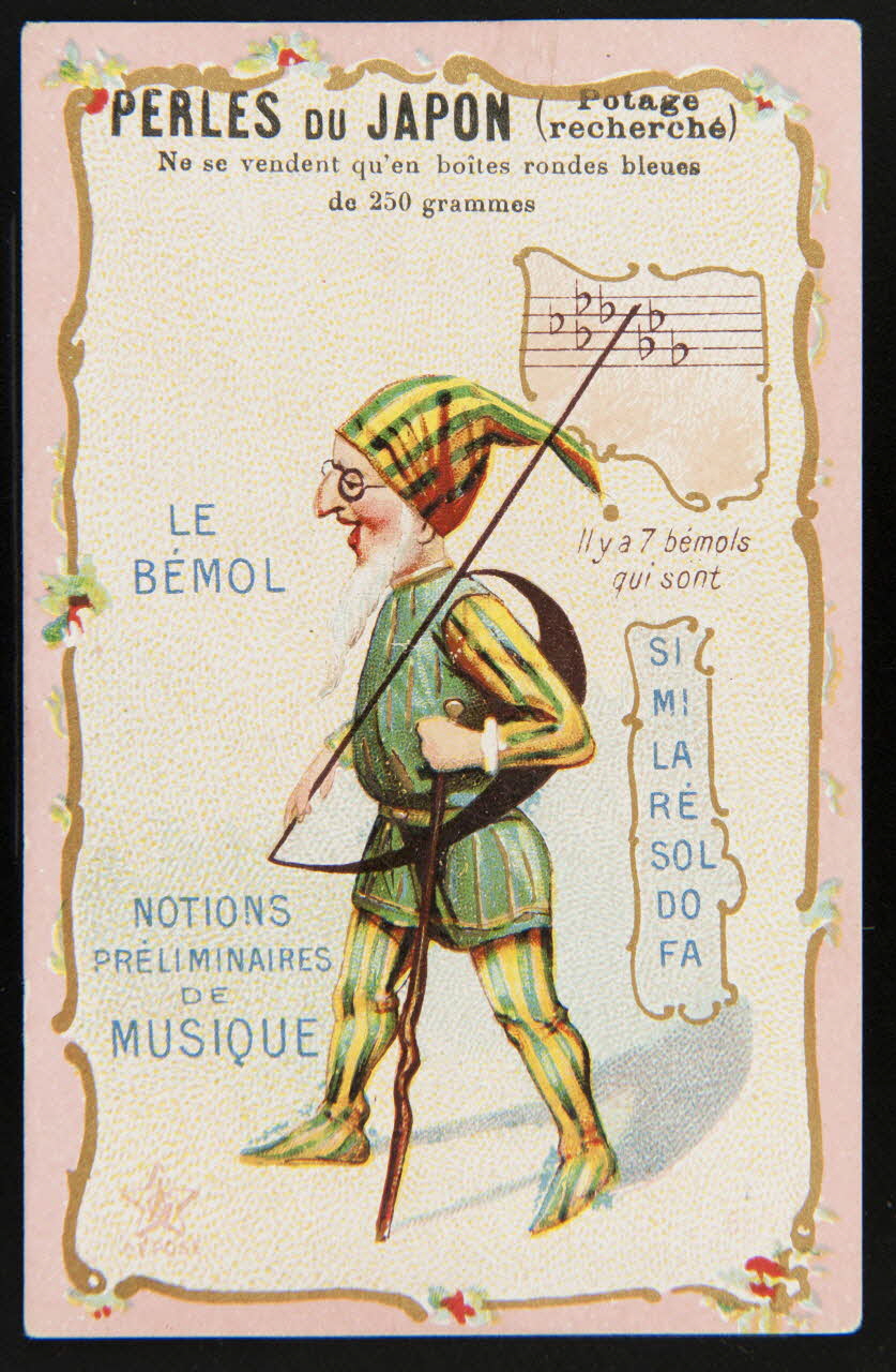 Gombert carte réclame chromo Halluin 1890-1914 1995.1.2889.1 Photo