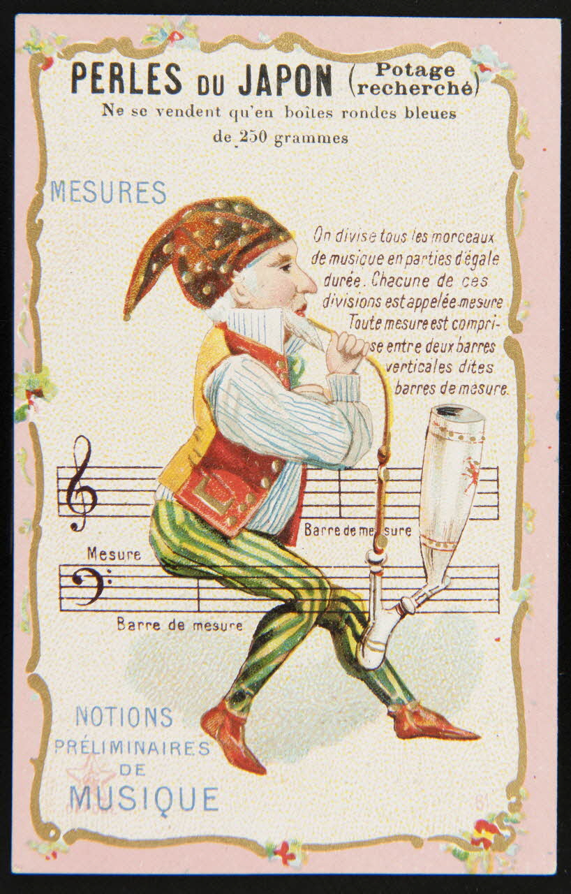 Gombert carte réclame chromo Halluin 1890-1914 1995.1.2889.10 Photo