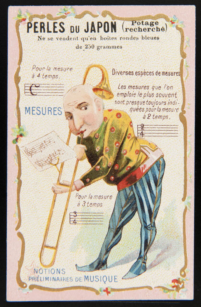 Gombert carte réclame chromo Halluin 1890-1914 1995.1.2889.11 Photo