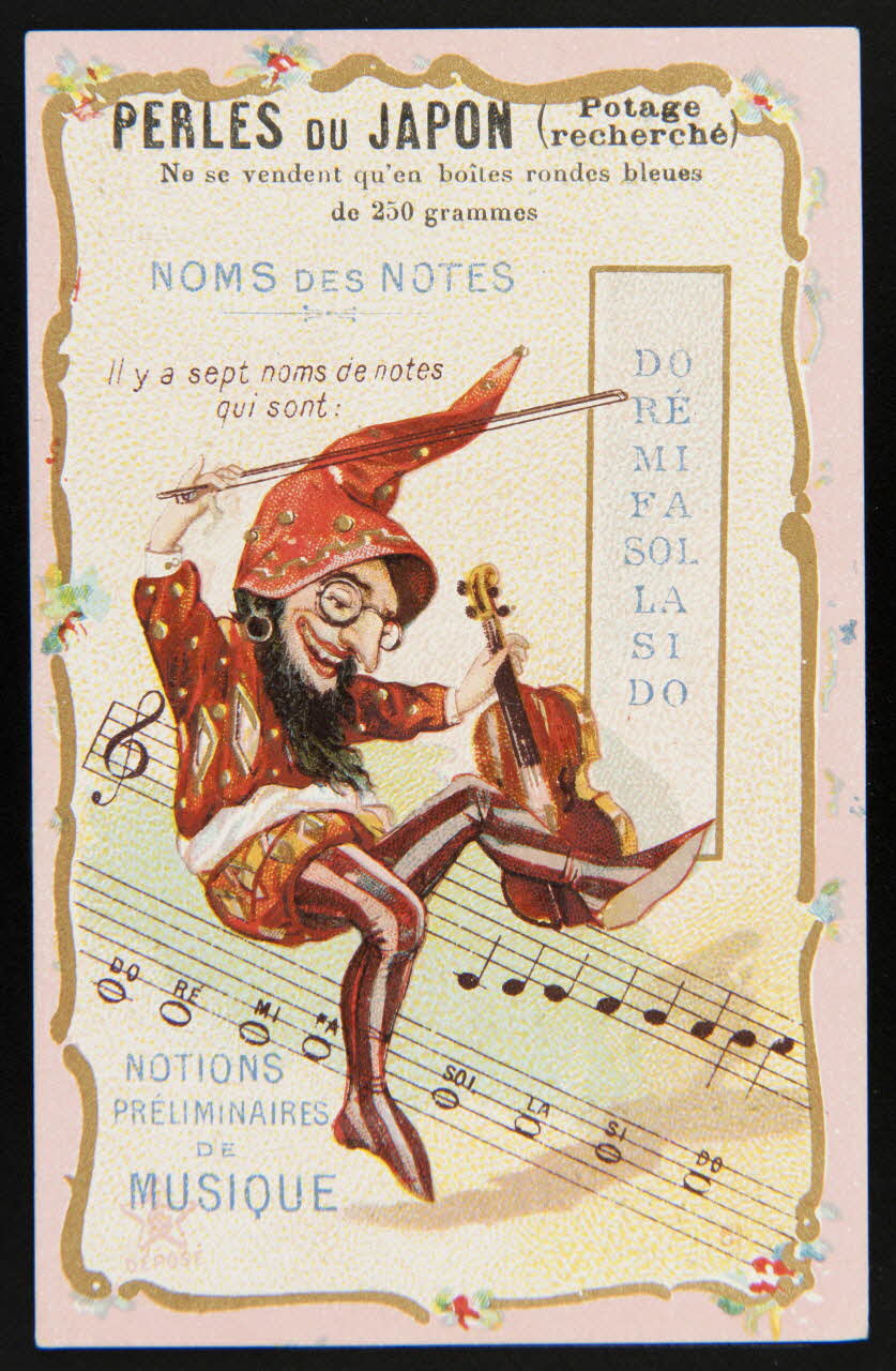 Gombert carte réclame chromo Halluin 1890-1914 1995.1.2889.13 Photo