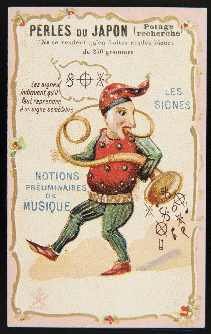 Gombert carte réclame chromo Halluin 1890-1914 1995.1.2889.18 Photo
