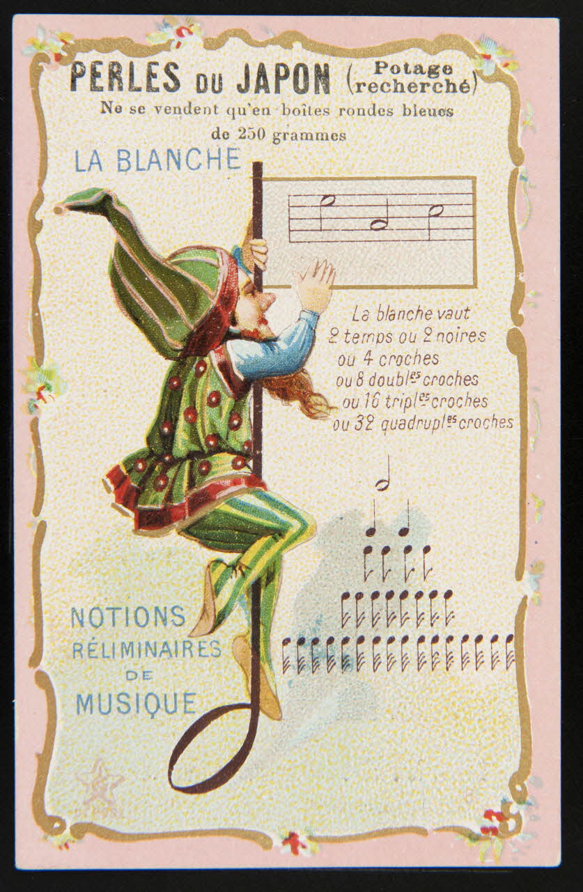 Gombert carte réclame chromo Halluin 1890-1914 1995.1.2889.2 Photo