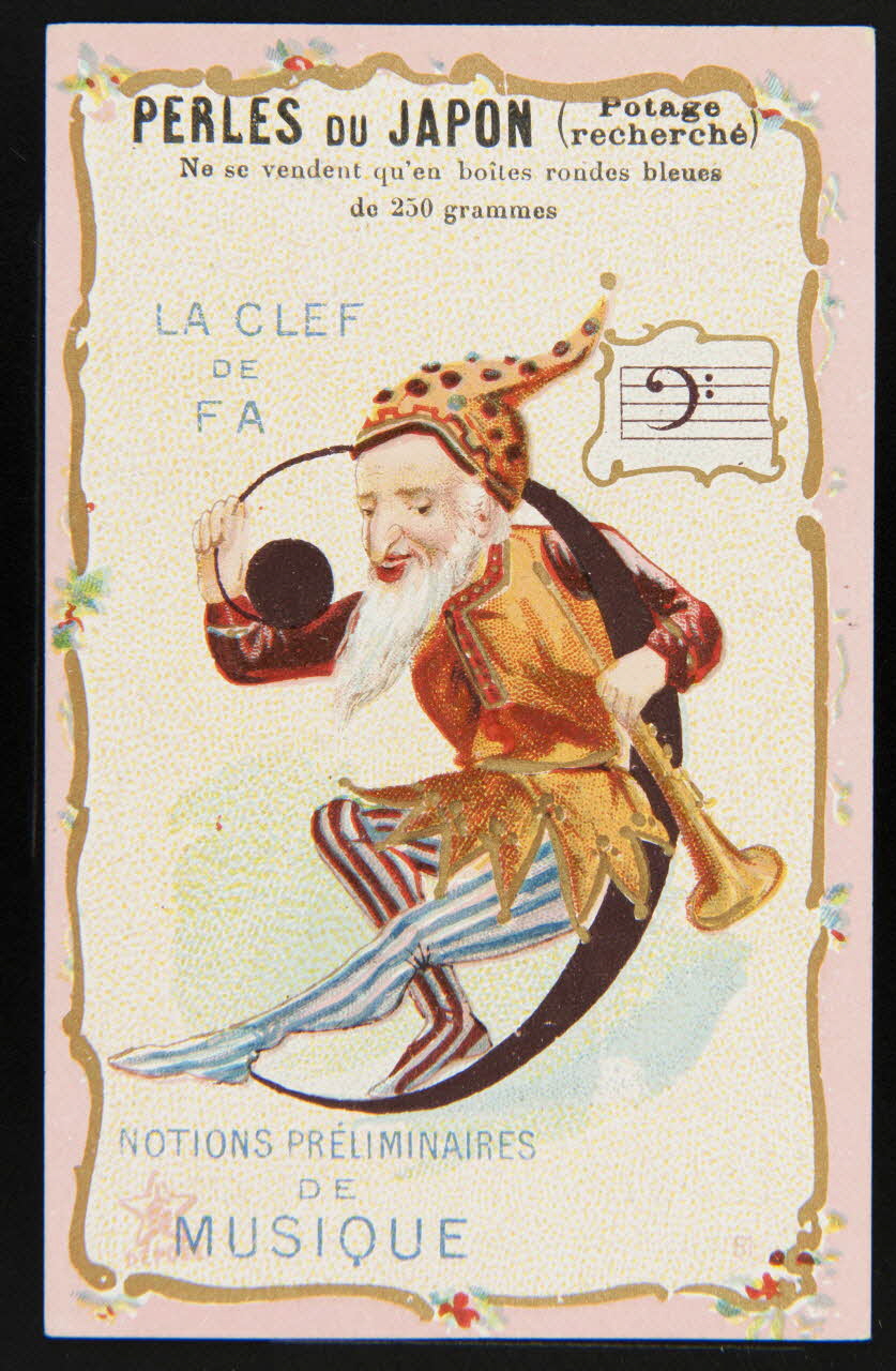Gombert carte réclame chromo Halluin 1890-1914 1995.1.2889.3 Photo