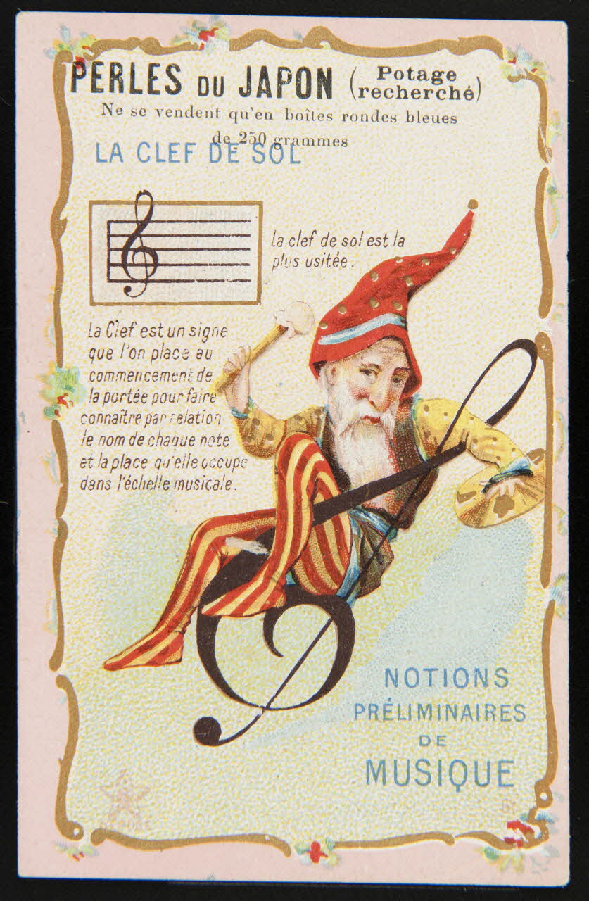 Gombert carte réclame chromo Halluin 1890-1914 1995.1.2889.4 Photo
