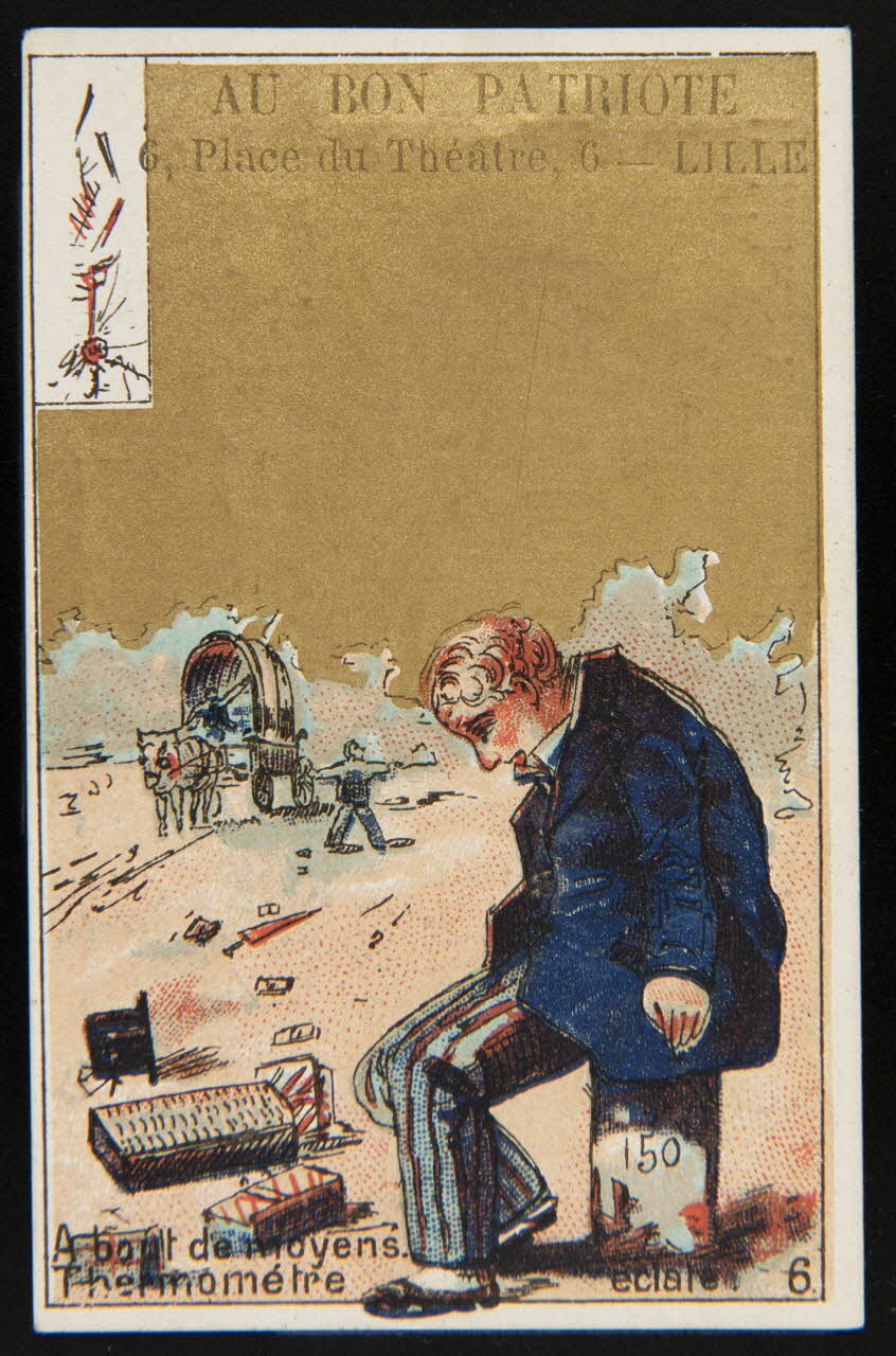Gombert carte réclame chromo Halluin 1890-1914 1995.1.2890.4 Photo