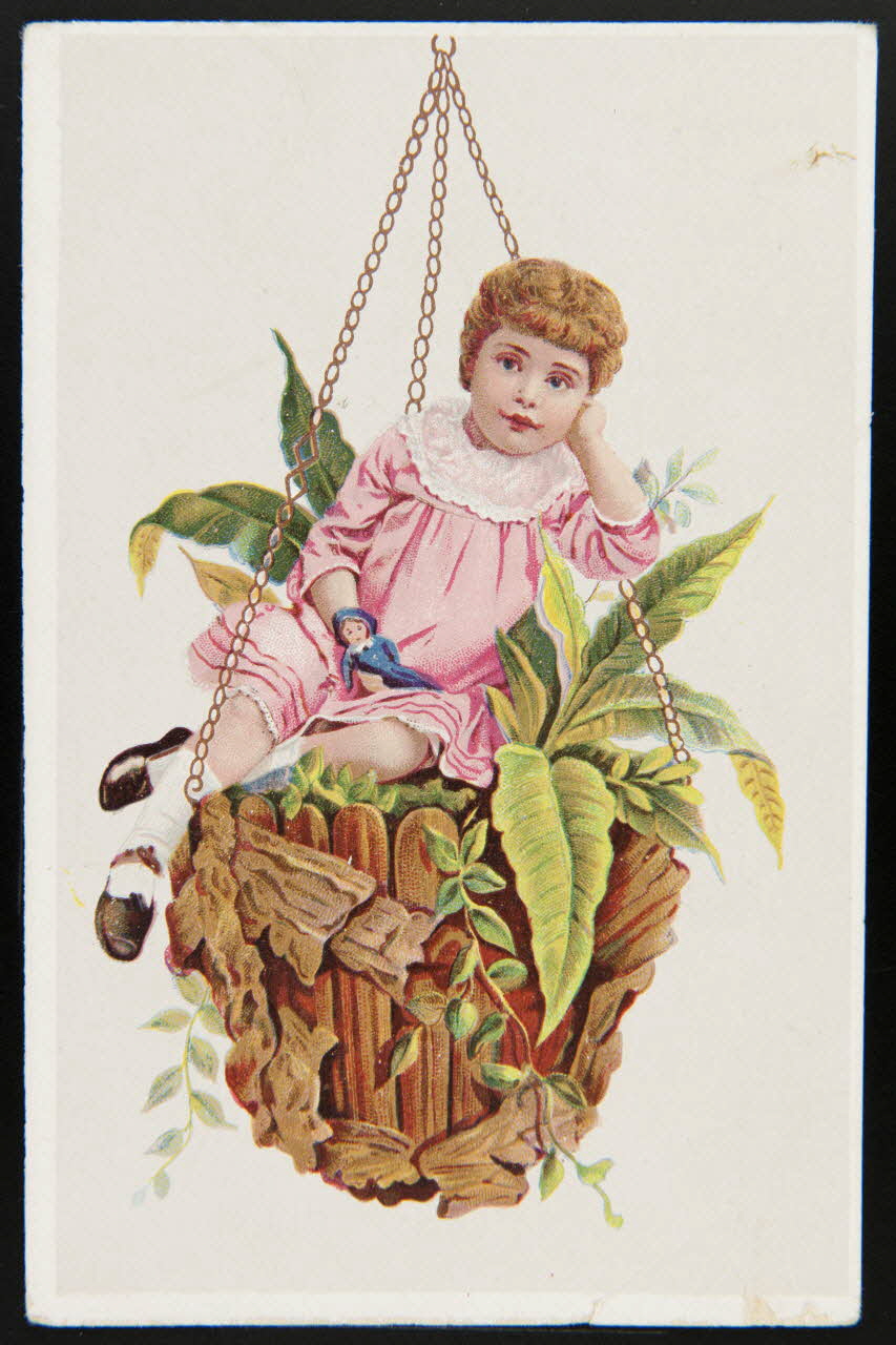 Gombert carte réclame chromo Paris 1890-1914 1995.1.2892.1 Photo