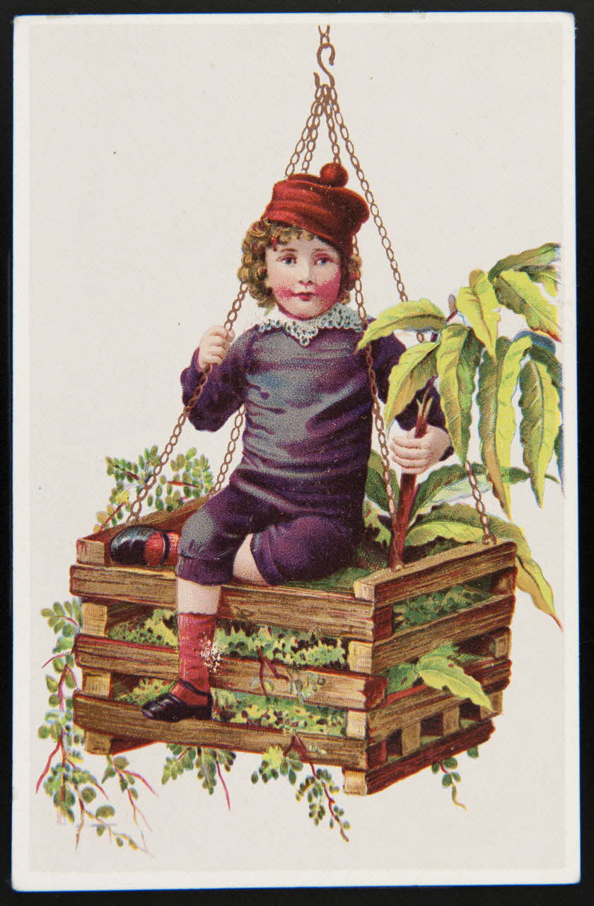 Gombert carte réclame chromo Paris 1890-1914 1995.1.2892.2 Photo