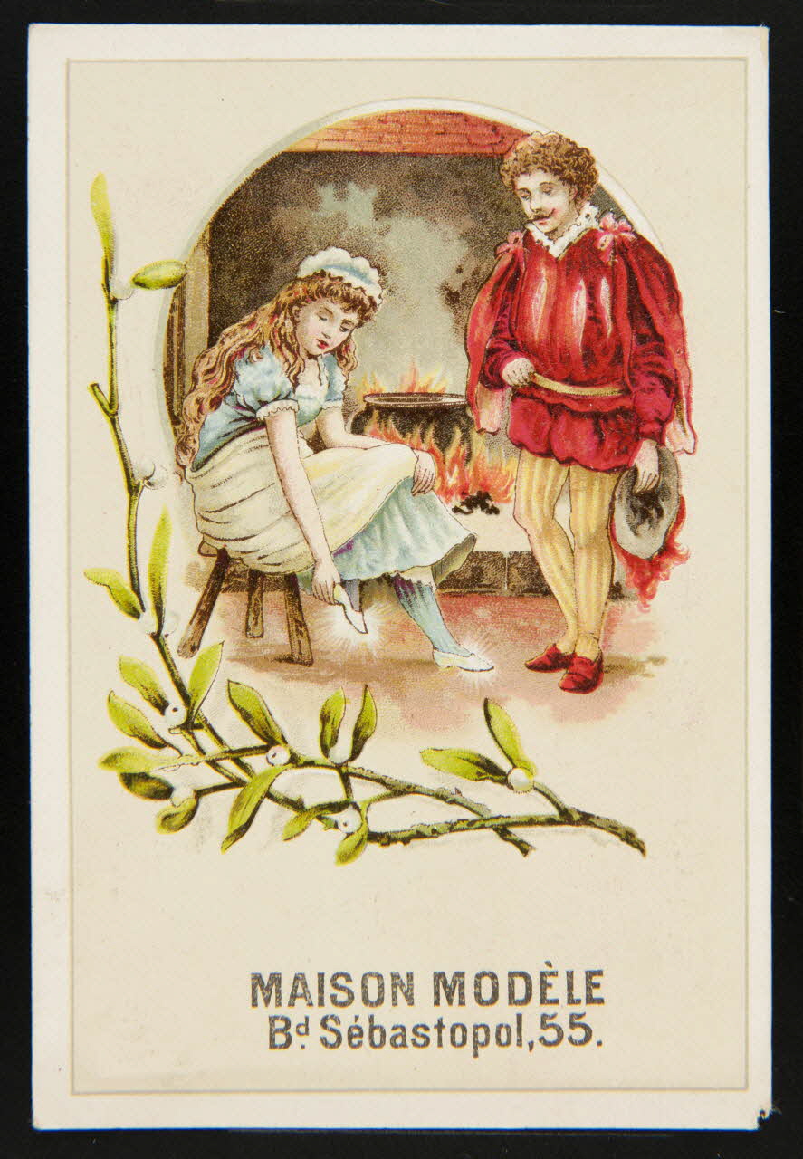 Gombert carte réclame chromo Paris 1890-1914 1995.1.2895.1 Photo