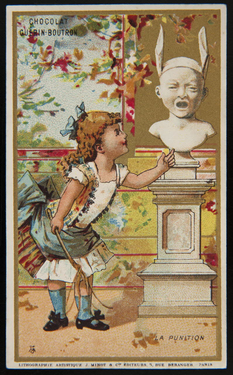 Vallet-Minot et Cie carte réclame chromo Paris 1881-1901 1995.1.29.5 Photo