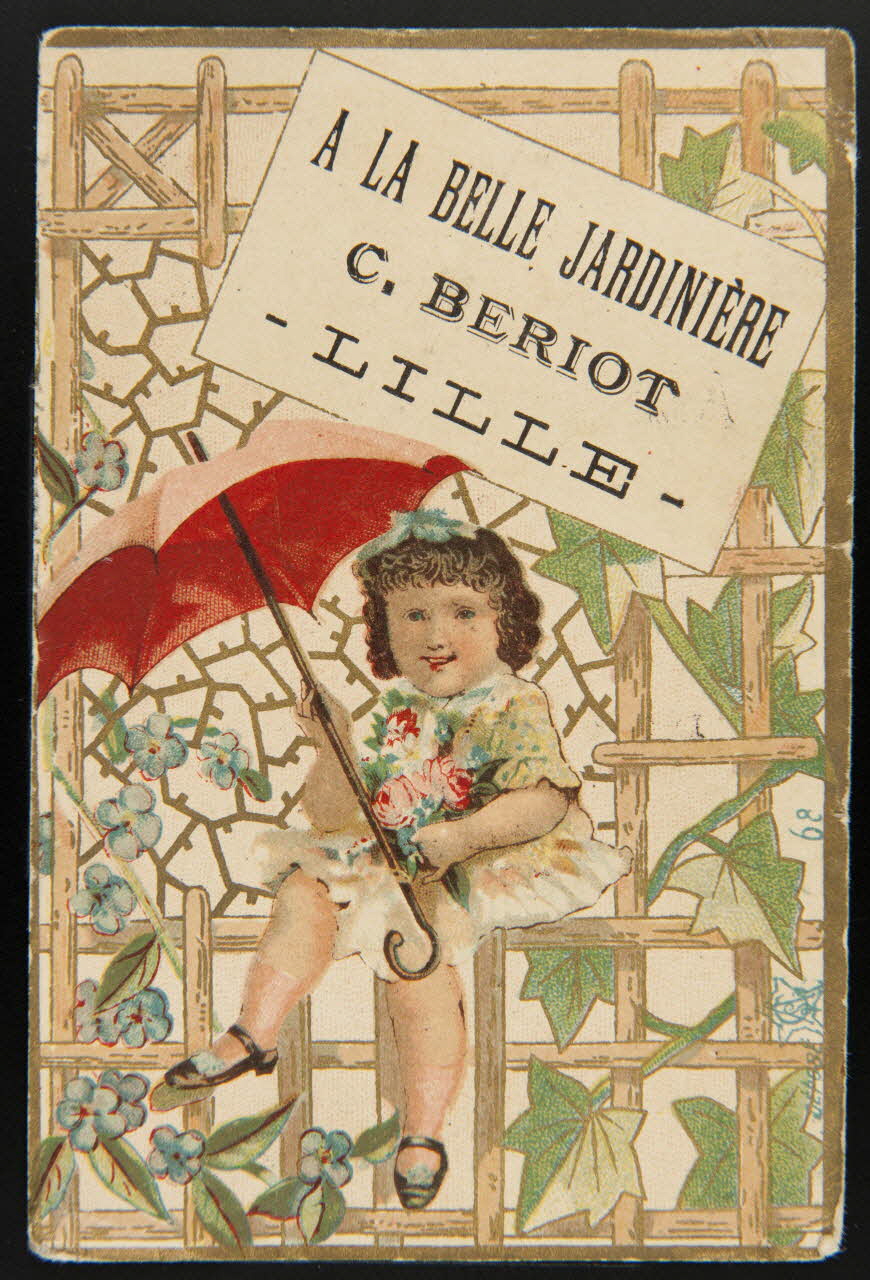 Gombert carte réclame chromo Paris 1890-1914 1995.1.2903.2 Photo