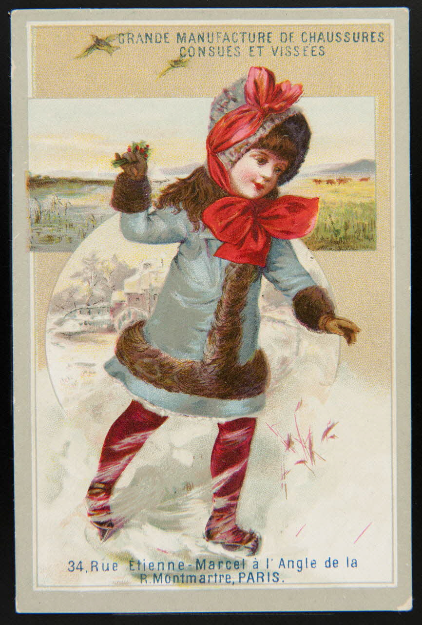 A. Gombert carte réclame chromo 1890-1914 1995.1.2906.3 Photo