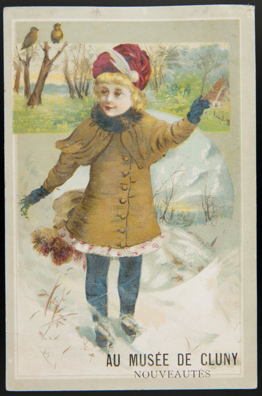 Gombert A. (éditeur), Chanel E. carte réclame chromo 1890-1914 1995.1.2906.4 Photo