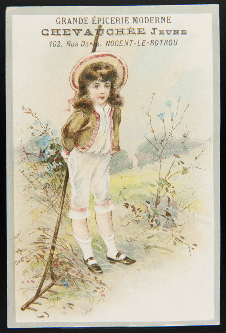 Gombert (éditeur), Lieutet carte réclame chromo Paris 1890-1914 1995.1.2907.1 Photo