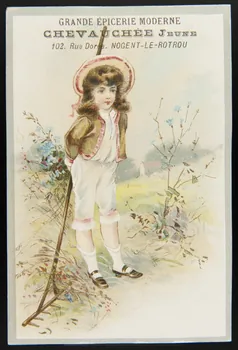 Gombert (éditeur), Lieutet carte réclame chromo Paris 1890-1914 1995.1.2907.1 Photo
