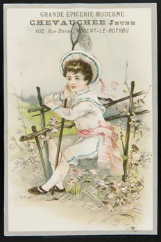 Gombert (éditeur), Lieutet carte réclame chromo Paris 1890-1914 1995.1.2907.2 Photo