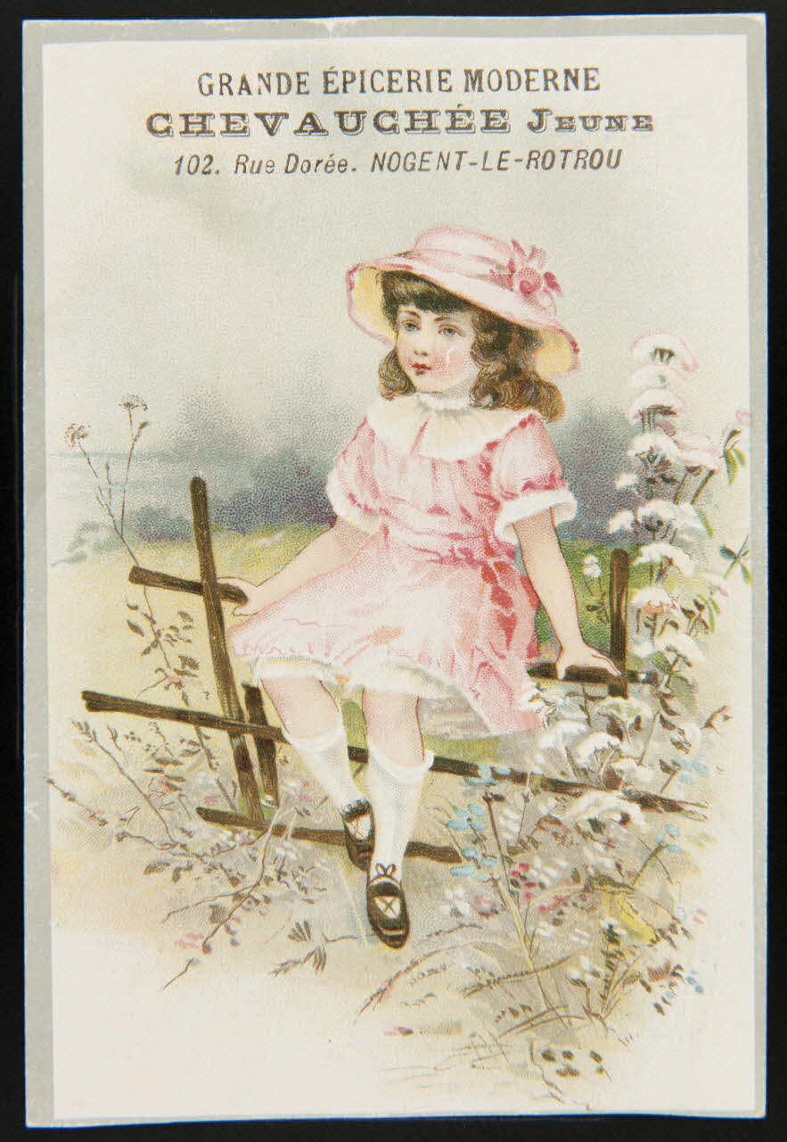 Gombert (éditeur), Lieutet carte réclame chromo Paris 1890-1914 1995.1.2907.3 Photo
