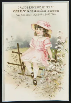 Gombert (éditeur), Lieutet carte réclame chromo Paris 1890-1914 1995.1.2907.3 Photo