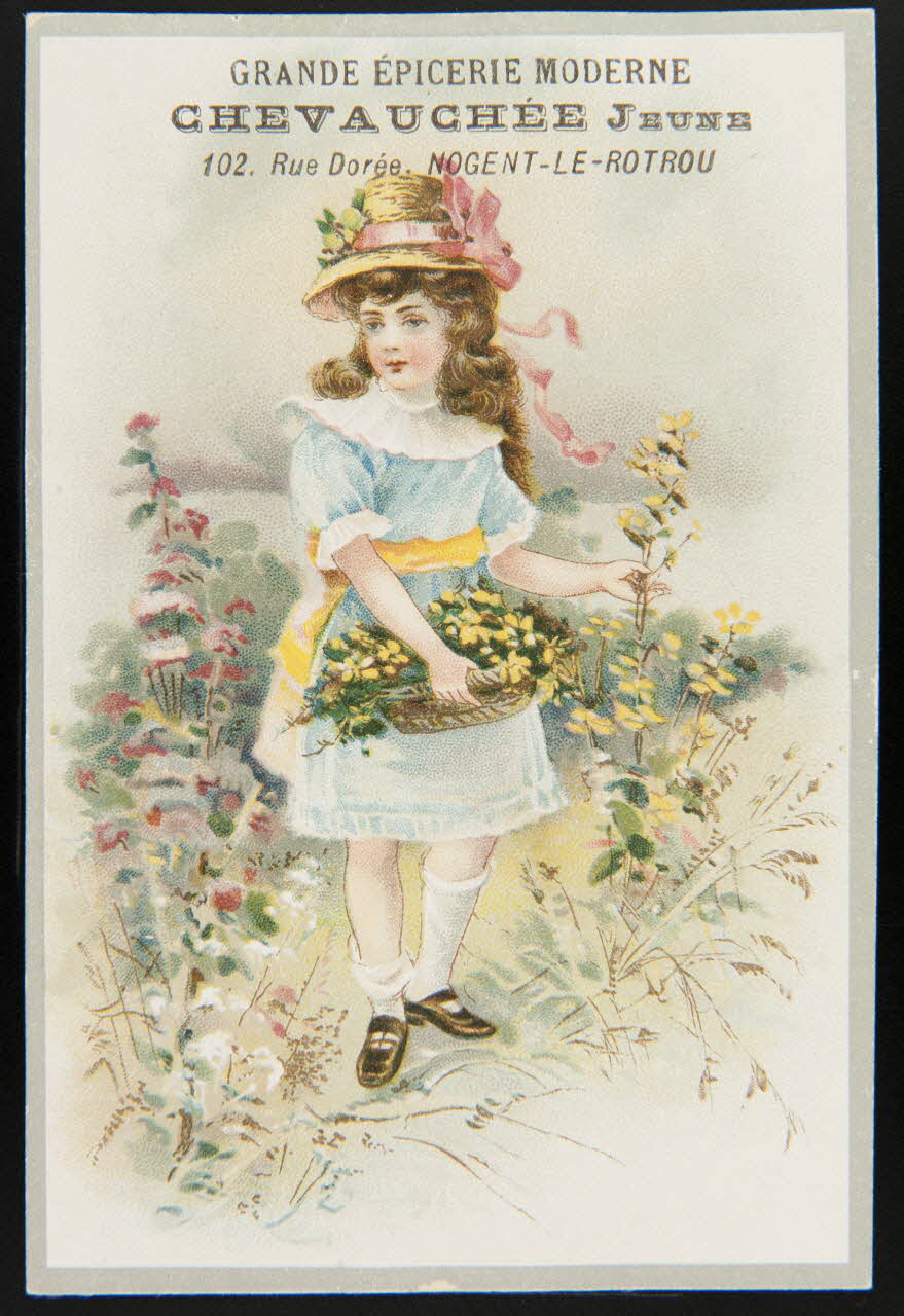 Gombert (éditeur), Lieutet carte réclame chromo Paris 1890-1914 1995.1.2907.4 Photo