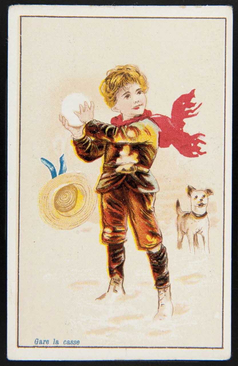 Gombert carte réclame chromo Paris 1890-1914 1995.1.2911.3 Photo