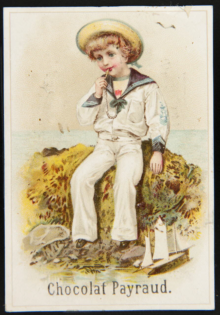 Gombert carte réclame chromo Paris 1890-1914 1995.1.2912.1 Photo