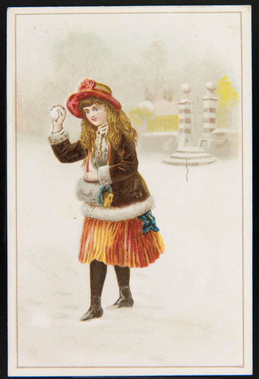 Gombert carte réclame chromo Paris 1890-1914 1995.1.2913.2 Photo