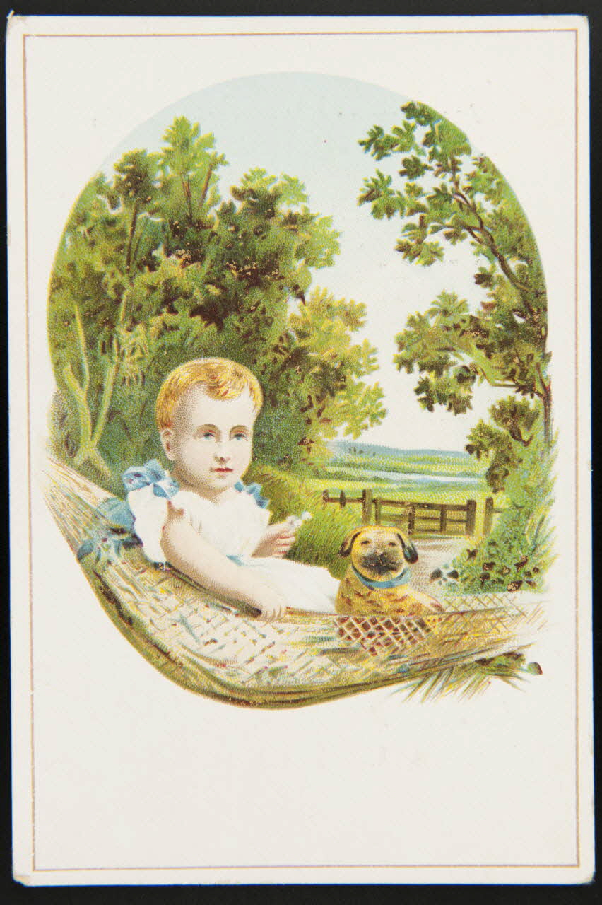 Gombert carte réclame chromo Paris 1890-1914 1995.1.2917.1 Photo