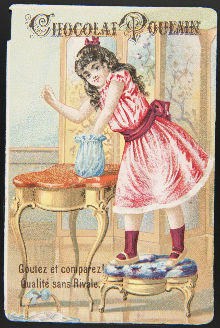 Gombert carte réclame chromo Paris 1890-1914 1995.1.2920.6  Photo