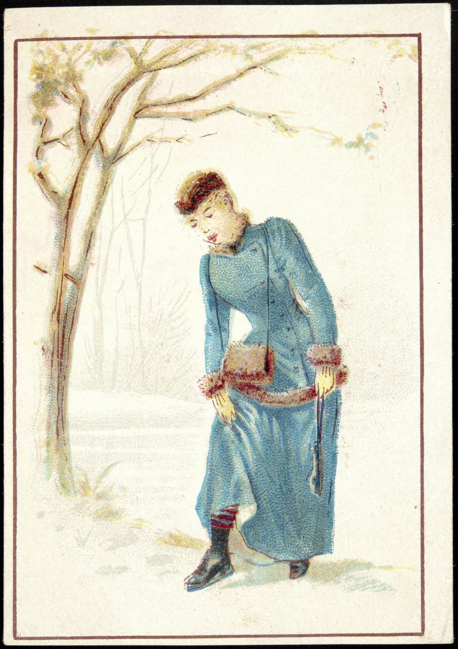Gombert carte réclame chromo Paris 1890-1914 1995.1.2924.1 Photo