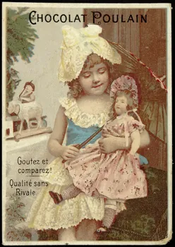 Gombert carte réclame chromo Paris 1890-1914 1995.1.2925.3 Photo