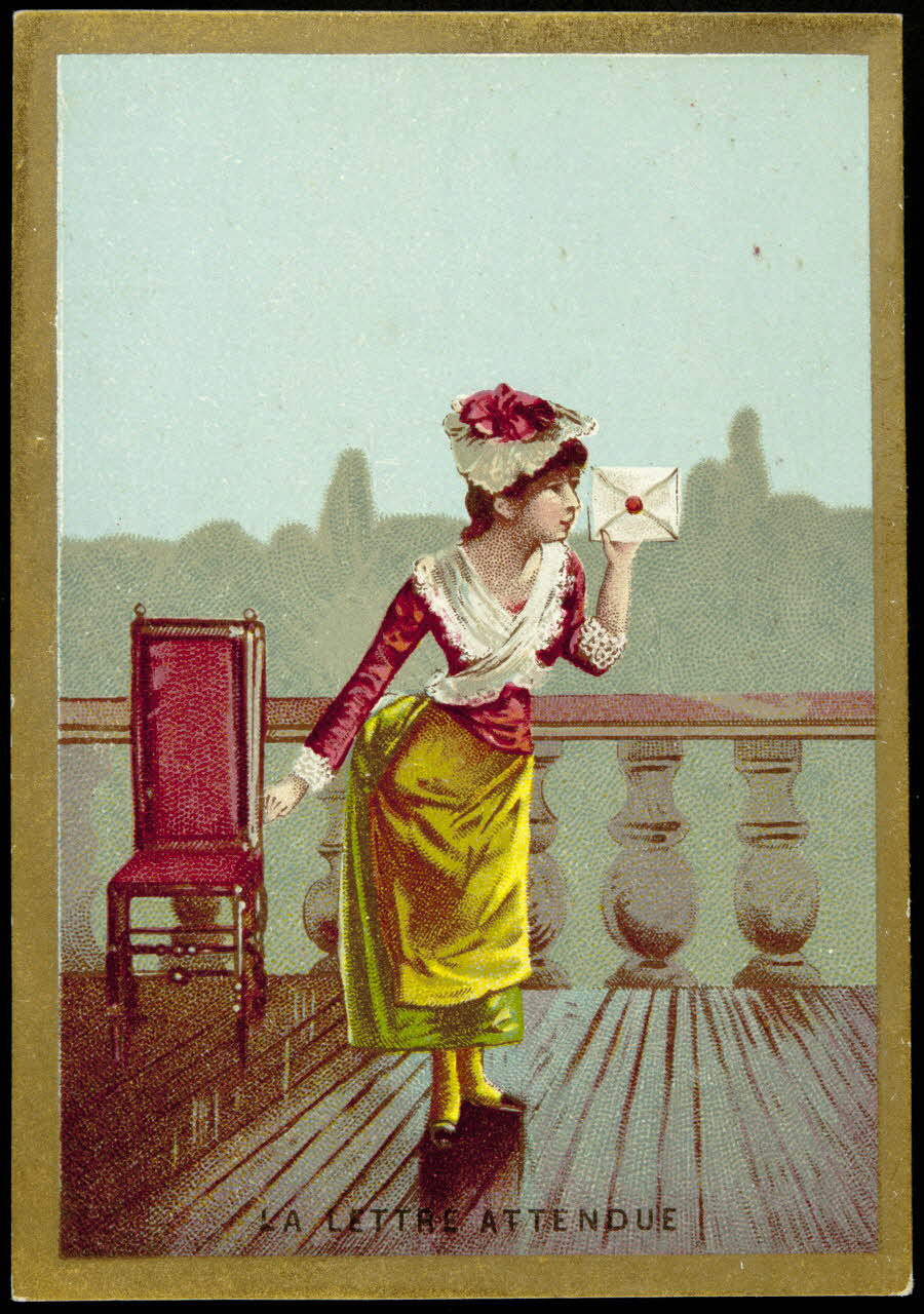 Gombert carte réclame chromo Paris 1890-1914 1995.1.2934.4 Photo
