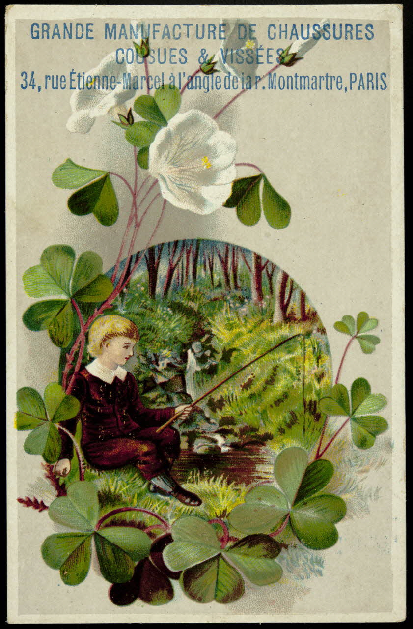 Gombert carte réclame chromo Paris 1890-1914 1995.1.2935.2 Photo