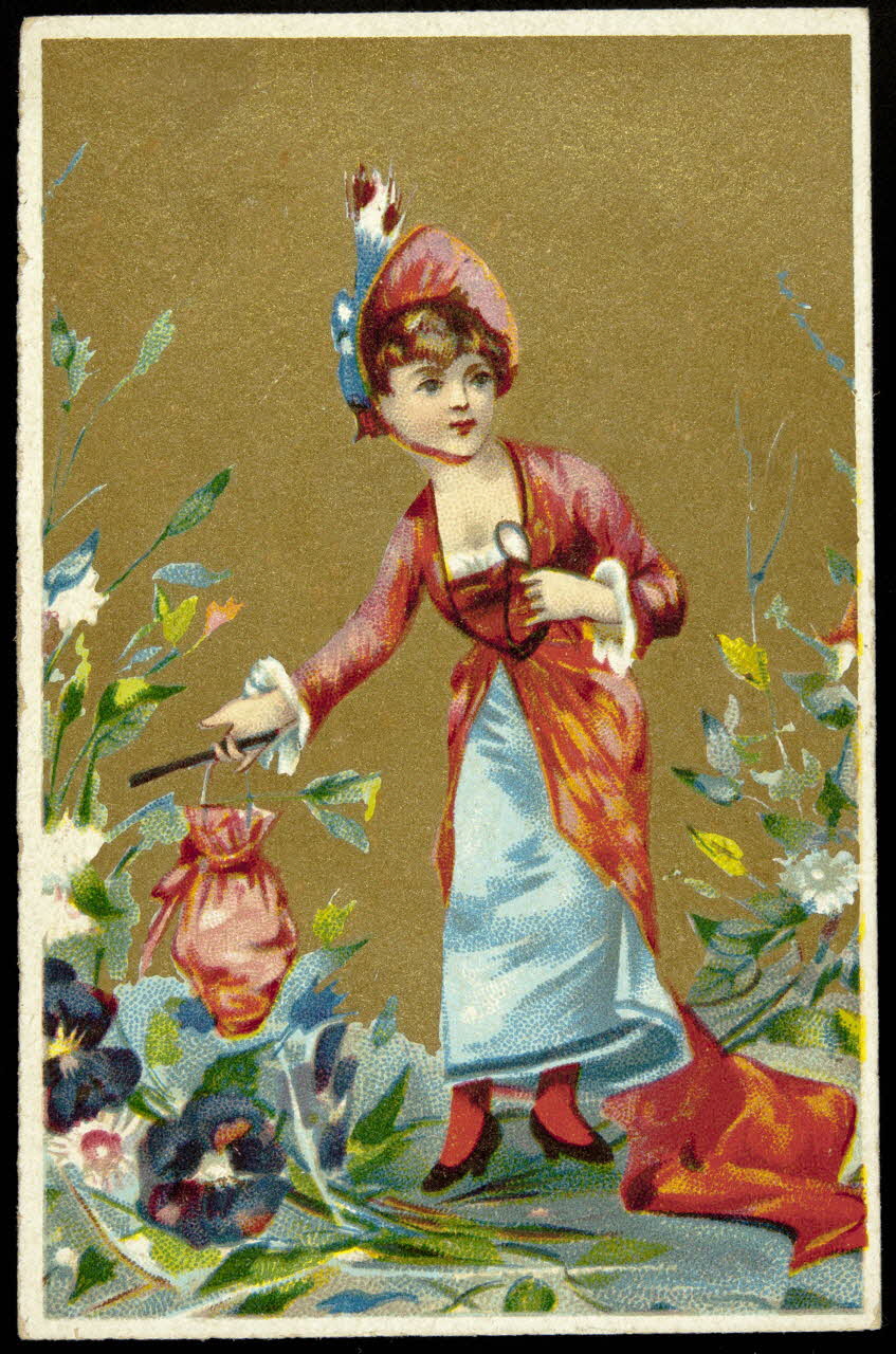 Gombert carte réclame chromo Paris 1890-1914 1995.1.2949.1 Photo