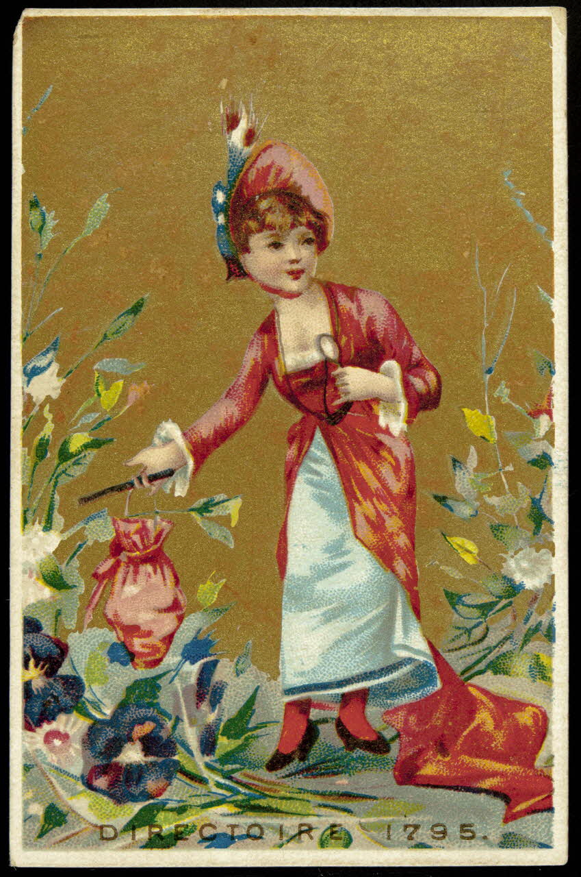 carte réclame chromo Paris 1890-1914 1995.1.2949.2 Photo