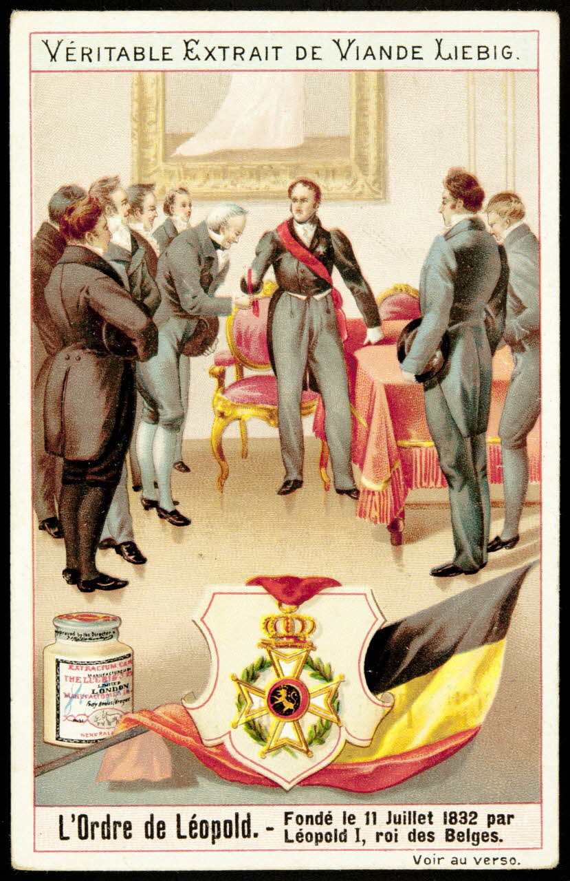 Liebig carte réclame chromo Antwerp 1897 1995.1.2951.6 Photo