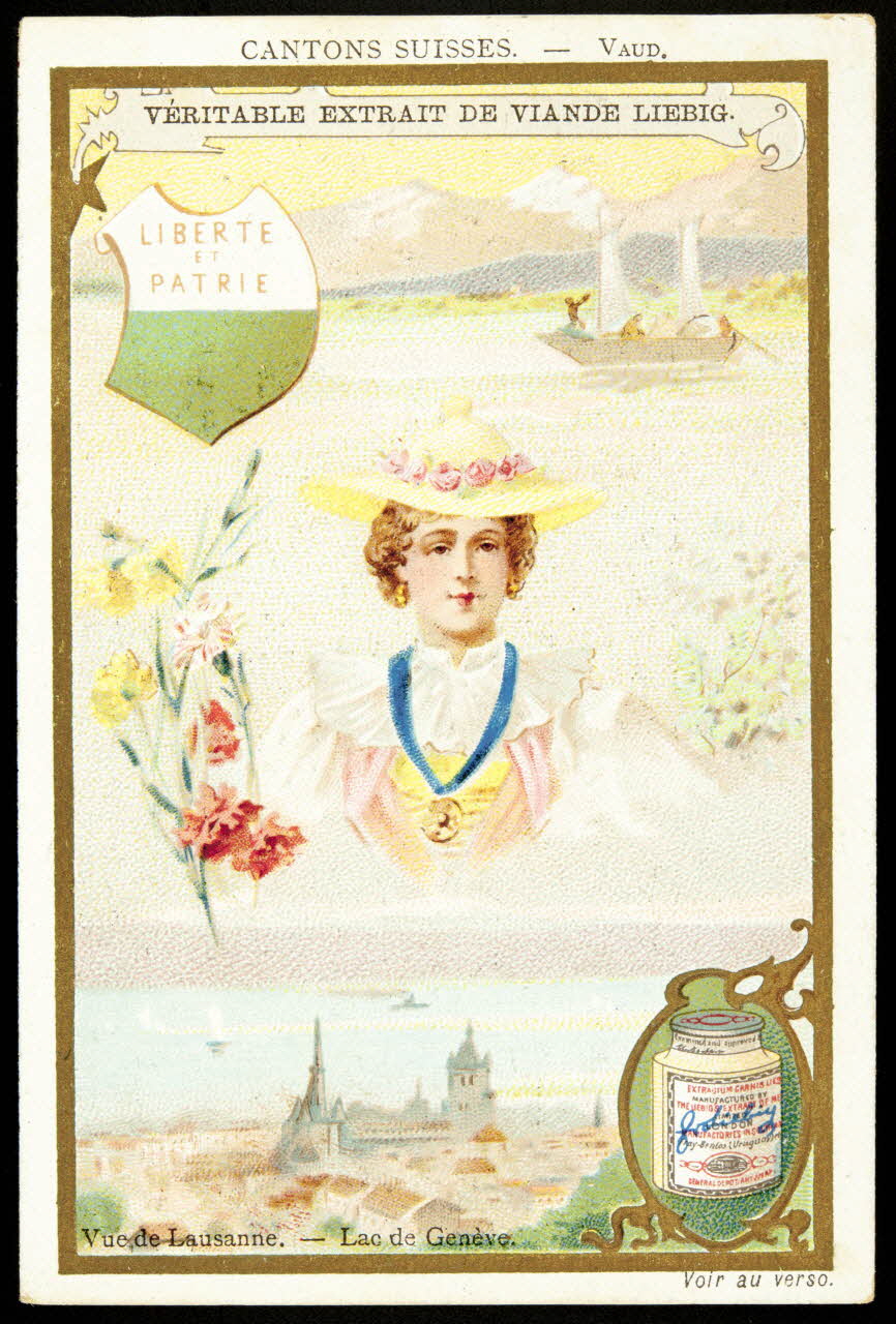 Liebig carte réclame chromo Antwerp 1898 1995.1.2952.6 Photo