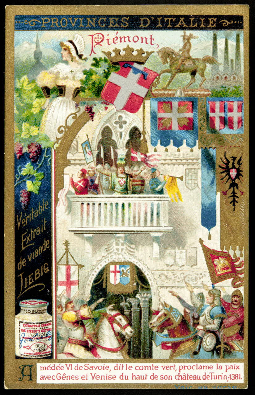 Liebig carte réclame chromo Antwerp 1898 1995.1.2954.1 Photo