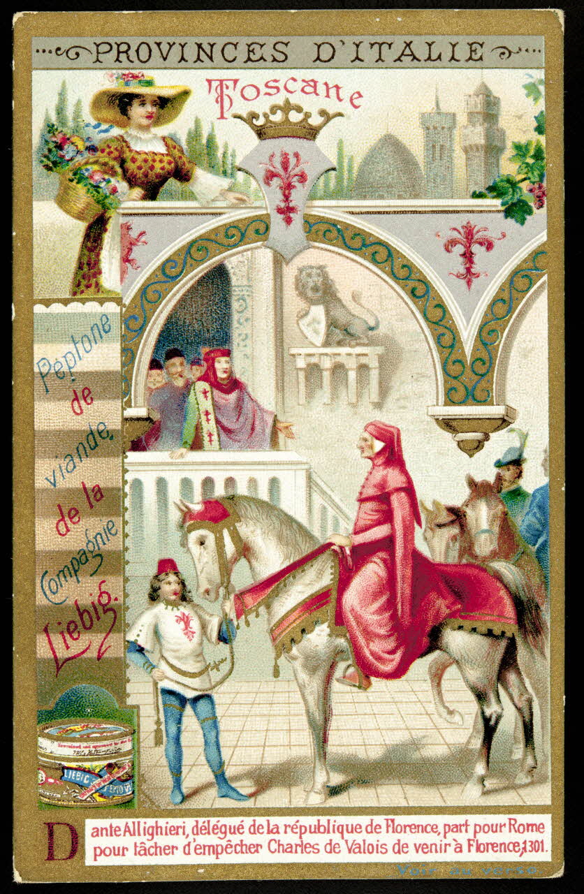Liebig carte réclame chromo Antwerp 1898 1995.1.2954.4 Photo