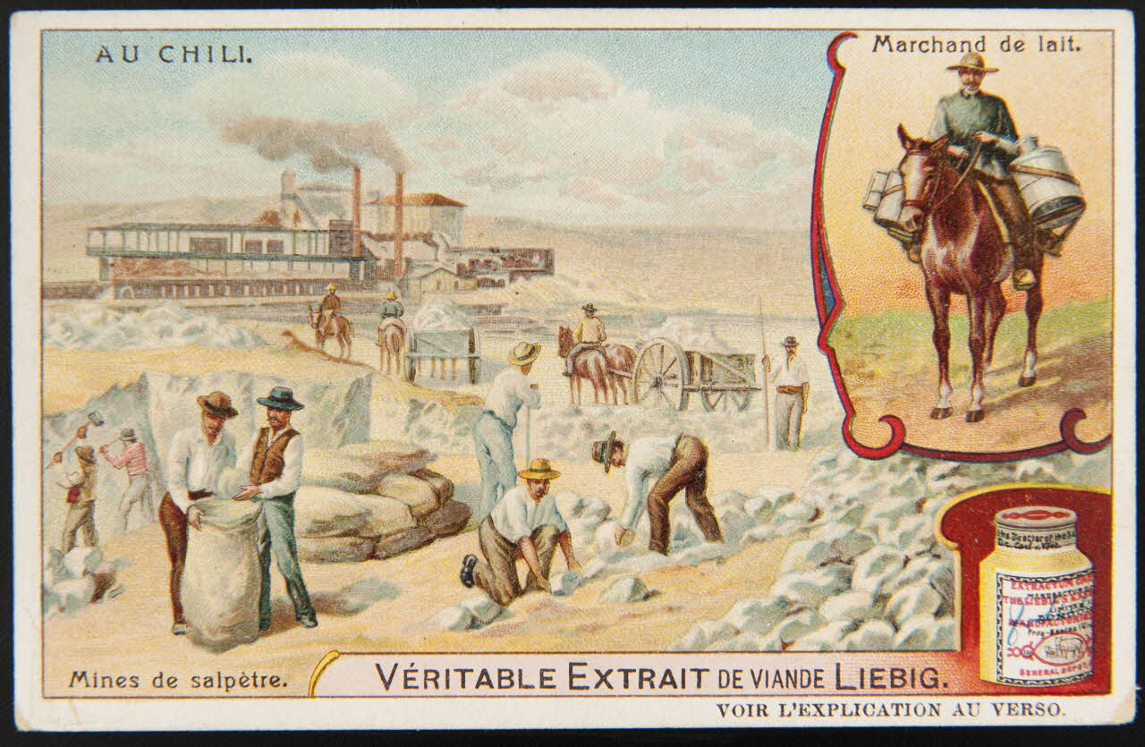 Liebig carte réclame chromo 1908 1995.1.2957.3 Photo