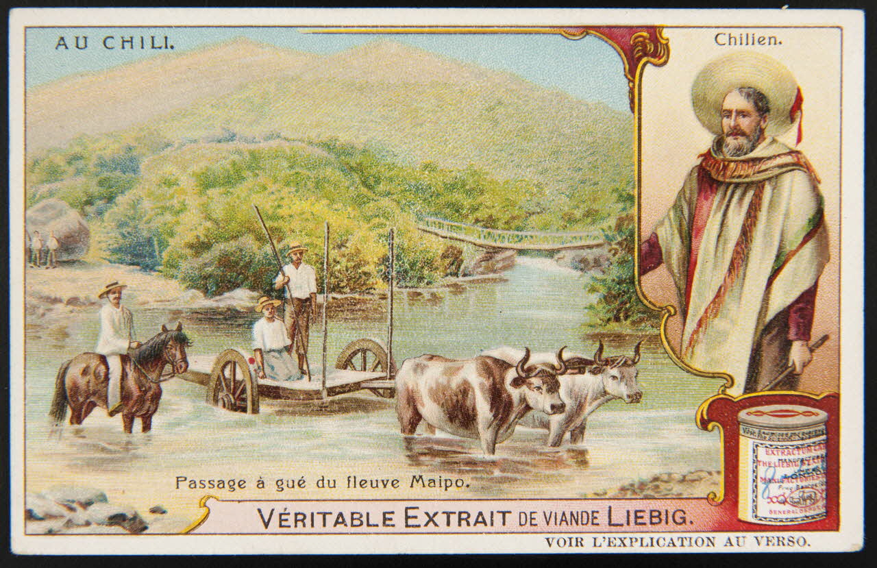 Liebig carte réclame chromo 1908 1995.1.2957.6 Photo