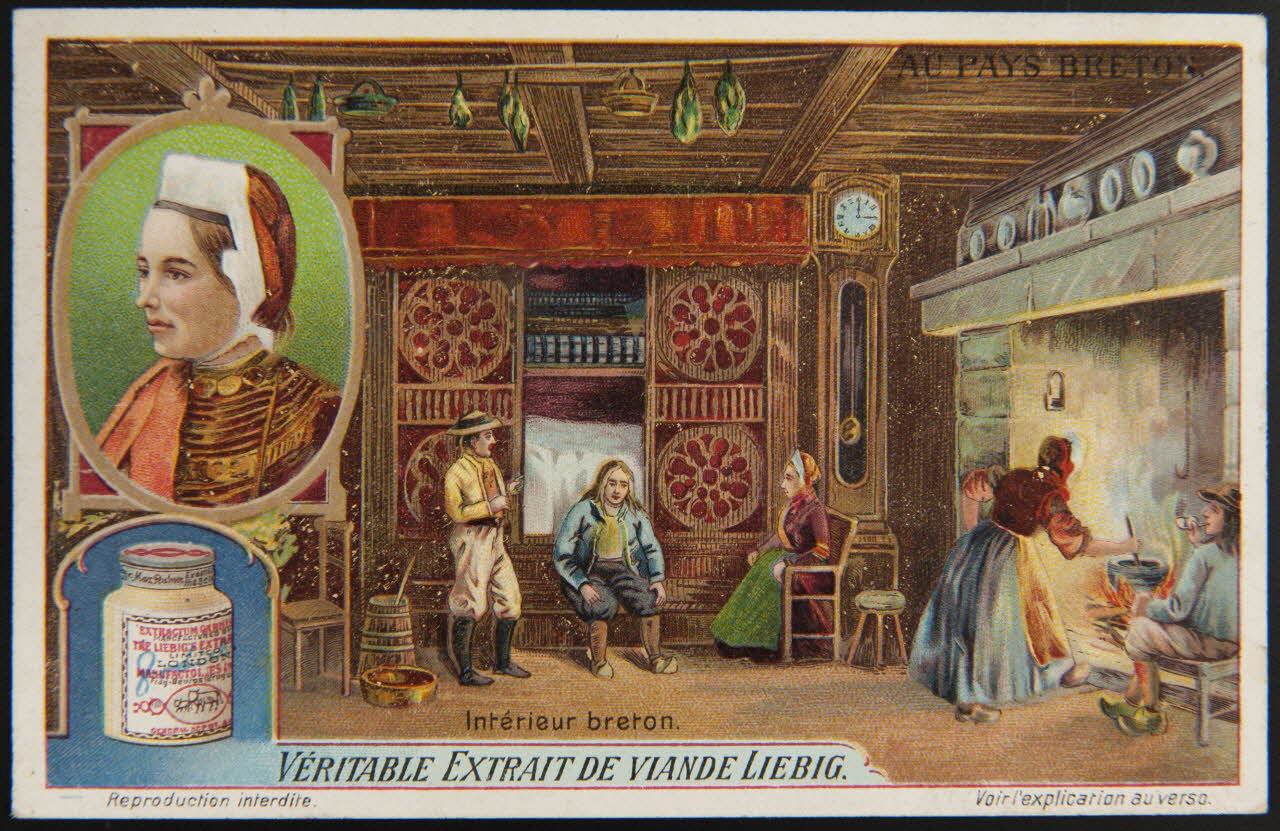 Liebig carte réclame chromo 1912 1995.1.2960.6 Photo