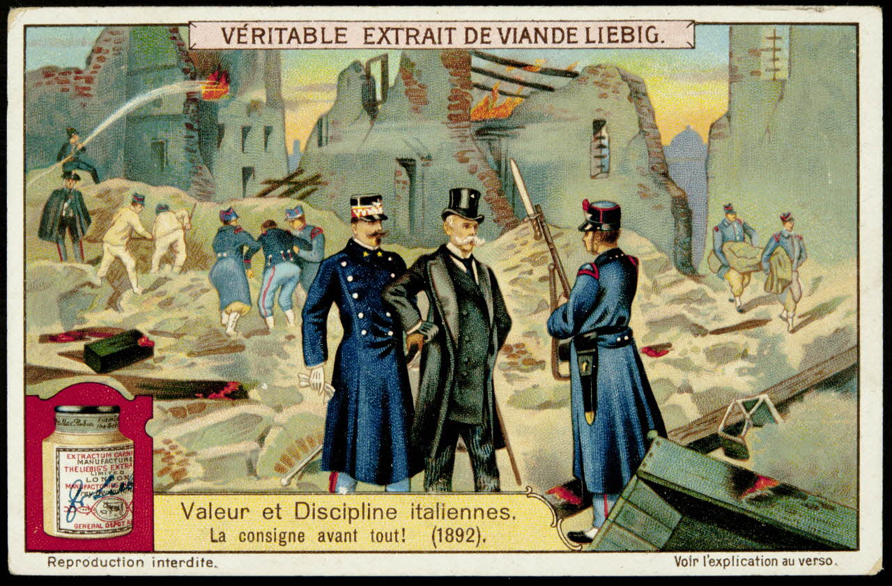 Liebig carte réclame chromo 1913 1995.1.2963.2 Photo