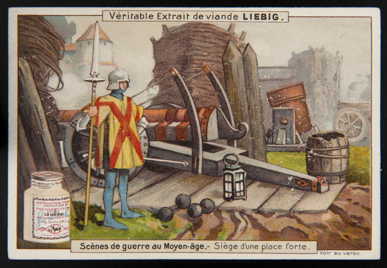 Liebig carte réclame chromo Antwerp 1901 1995.1.2964.5 Photo